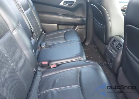 2014 Nissan Pathfinder Platinum z USA, uszkodzony, nr VIN 5N1AR2MM2EC735695